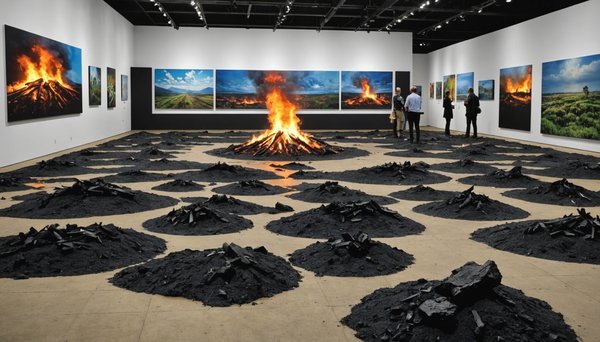 Les expositions sur les catastrophes environnementales : sensibiliser par l'art