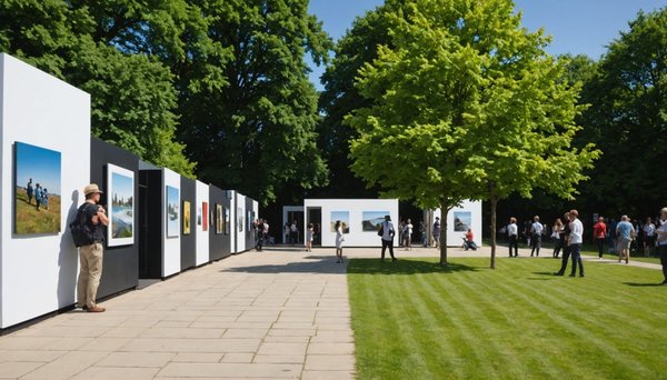 Les expositions en plein air : une alternative estivale